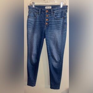 Madewell High Rise Skinny Jeans Size 28
